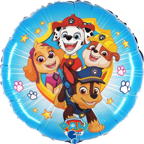 Patrula Cățelușilor Action balon de folie 46 cm