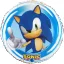 Sonic Ariciul Trio balon folie 46 cm