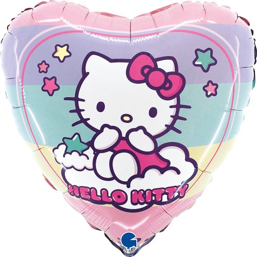 Hello Kitty Rainbow balon folie 46 cm