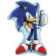 Sonic Ariciul Larrikin balon din folie 71 cm