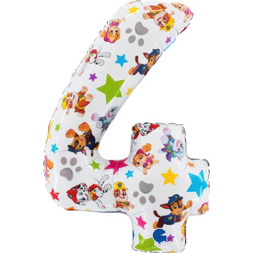 Patrula Cățelușilor Star Balon folie numărul 4, 66 cm