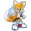Sonic Ariciul Tails balon folie 66 cm