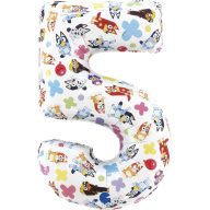 Bluey Friends Balon din folie numărul 5 66 cm