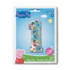 Purcelușa Peppa Blue Balon din folie numărul 1 66 cm