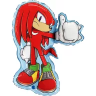 Sonic Ariciul Knuckles balon din folie 66 cm