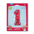 CoComelon Red Balon folie numărul 1 66 cm