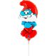 Strumfii Papa mini balon din folie 35 cm (WP)