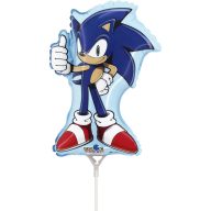  Patrula Cățelușilor Larrikin Balon mini din folie Sonic ariciul 35 cm (WP)