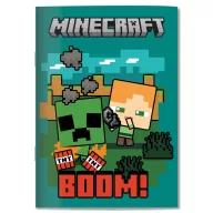 Minecraft Boom Caiet cu linii B/5, 40 de foi