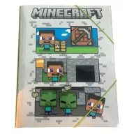 Minecraft Block World Dosar elastic A/4