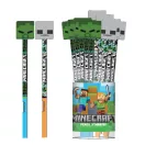 Minecraft Pixel Radieră în formă de creion grafit HB cu vârf de radieră