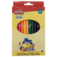 Play-Doh Art Creioane Colorate Triunghiulare Jumbo 12 buc
