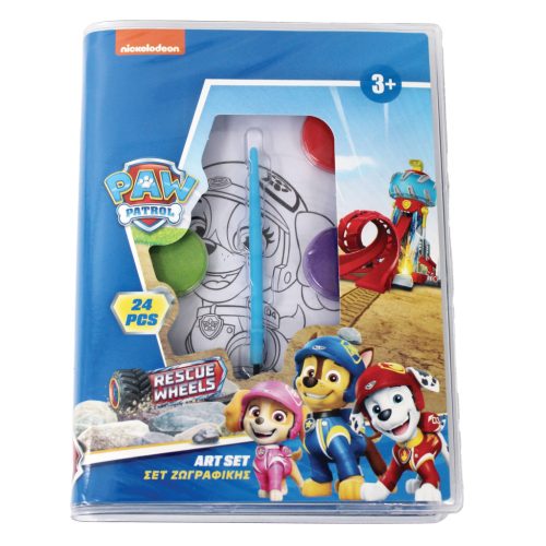 Patrula Cățelușilor Rescue Wheels set mini de artă
