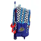 Patrula Cățelușilor Racing rucsac școlar premium cu roți, 42 cm