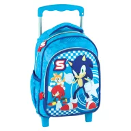   Sonic Ariciul Trio rucsac cu roți pentru grădiniță, geantă 30 cm