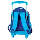 Sonic Ariciul Trio rucsac cu roți pentru grădiniță, geantă 30 cm