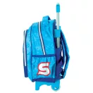 Sonic Ariciul Trio rucsac cu roți pentru grădiniță, geantă 30 cm