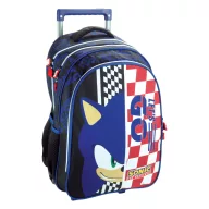   Sonic Ariciul Champion Racer geantă școlară cu roți, geantă 46 cm