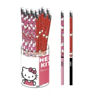   Hello Kitty Sweetheart Creion de grafit HB cu radieră la capăt