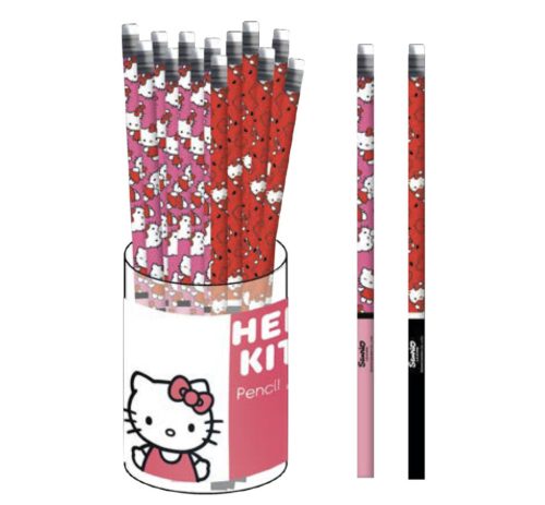 Hello Kitty Sweetheart Creion de grafit HB cu radieră la capăt