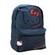 Hello Kitty Denim geanta de școală, geantă 39 cm