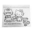 Hello Kitty World Carnet de schițe A/4 cu spiră, 40 de pagini cu abțibilduri