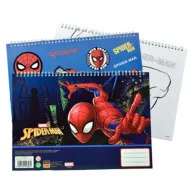   Omul Păianjen Splotch Caiet de schițe A/4 cu 40 de file și autocolante