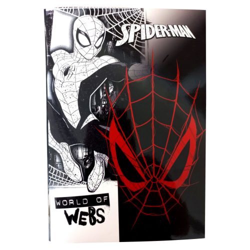 Omul Păianjen World of Webs Carnet B/5 linii 40 de file