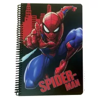   Omul Păianjen Sense Carnet spiralat liniat B/5 cu 70 de file