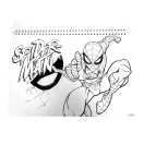 Omul Păianjen Miles Morales Carnet de schițe A/4 cu spirală, 40 de foi și autocolante
