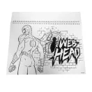 Omul Păianjen Miles Morales Carnet de schițe A/4 cu spirală, 40 de foi și autocolante