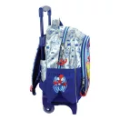 Omul Păianjen Spidey Glow Rucsac cu roți pentru grădiniță, geantă 30 cm