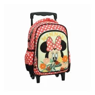   Disney Minnie Floral rucsac de grădiniță cu roți, geantă 30 cm