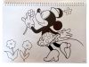 Disney Minnie Nomadic Spirit Caiet de schițe spiral A/4 cu 40 de foi și autocolante