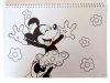 Disney Minnie Nomadic Spirit Caiet de schițe spiral A/4 cu 40 de foi și autocolante