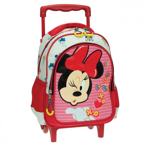 Disney Minnie Wink rucsac pentru copii cu roți, geantă 30 cm
