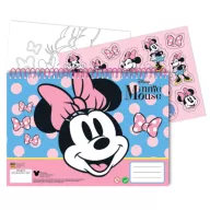   Disney Minnie  Joy Caiet de schițe A/4 spiralat cu 40 de foi și autocolante