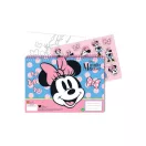Disney Minnie  Joy Caiet de schițe A/4 spiralat cu 40 de foi și autocolante