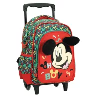   Disney Mickey Oh Boy rucsac de grădiniță cu roți, geantă 30 cm
