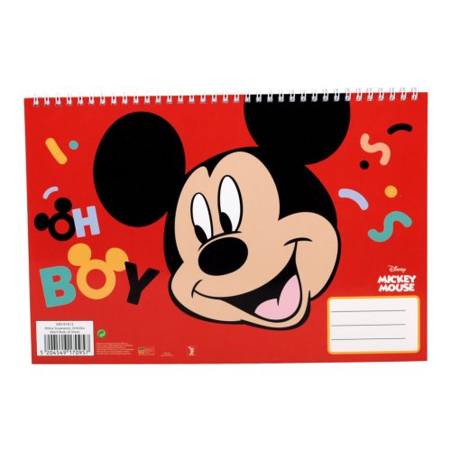 Disney Mickey  Oh Boy Caiet de schițe spirală A/4, 30 file