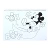 Disney Mickey  Oh Boy Caiet de schițe spirală A/4 cu 40 de foi și autocolante