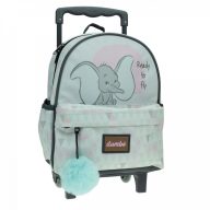   Disney Dumbo Fly rucsac de grădiniță pe roți, geantă de 30 cm