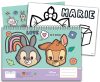 Disney Classic Love Carnet de schițe clasic A/4 spiral cu 40 foi și abțibilduri