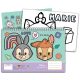 Disney Classic Love Carnet de schițe clasic A/4 spiral cu 40 foi și abțibilduri