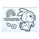 Disney Classic Love Carnet de schițe clasic A/4 spiral cu 40 foi și abțibilduri