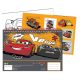 Disney Mașini Vroom Caiet de schițe spiral A/4 cu 40 pagini și autocolante
