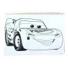 Disney Mașini Vroom Caiet de schițe spiral A/4 cu 40 pagini și autocolante