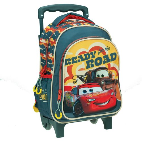 Disney Mașini Road rucsac pentru copii cu roți, geantă 30 cm