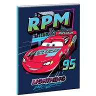 Disney Mașini RPM Caiet cu linii B/5 40 de file