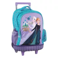  Disney Regatul de gheață Modern Magic ghiozdan școlar cu roți premium, 42 cm